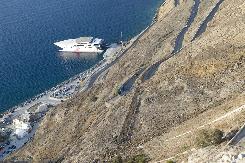Port of Thira - Santorini