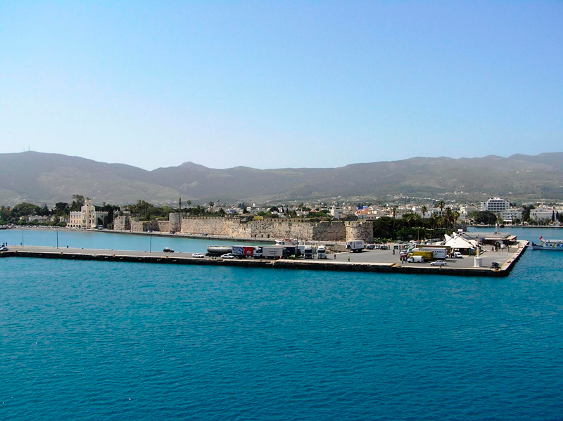 Exterior view of the port
